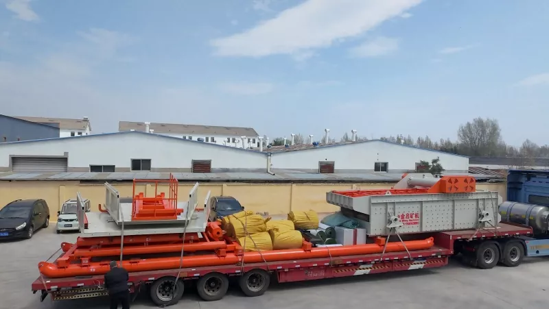 Repeat Order ti Asia Tengah! Unit layar Pertambangan Emas Jinqi dikirimkeun