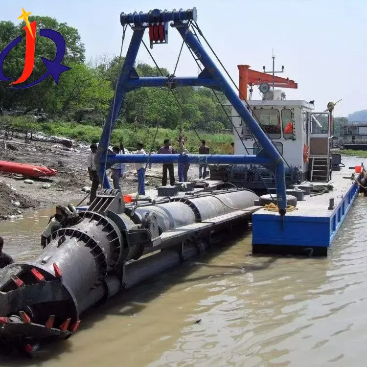 Dredger Suction Cutter sareng Pabrik Cuci Emas