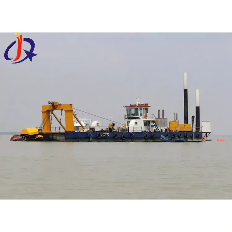 Diesel Hidrolik Cutter Nyeuseup Dredger pikeun Dredging